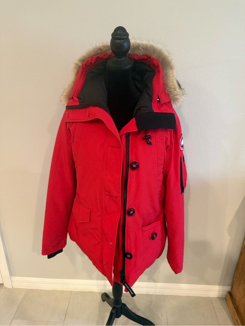 Women's CANADA GOOSE Montebello Parka Down Puffer Jacket Coat fits M-L